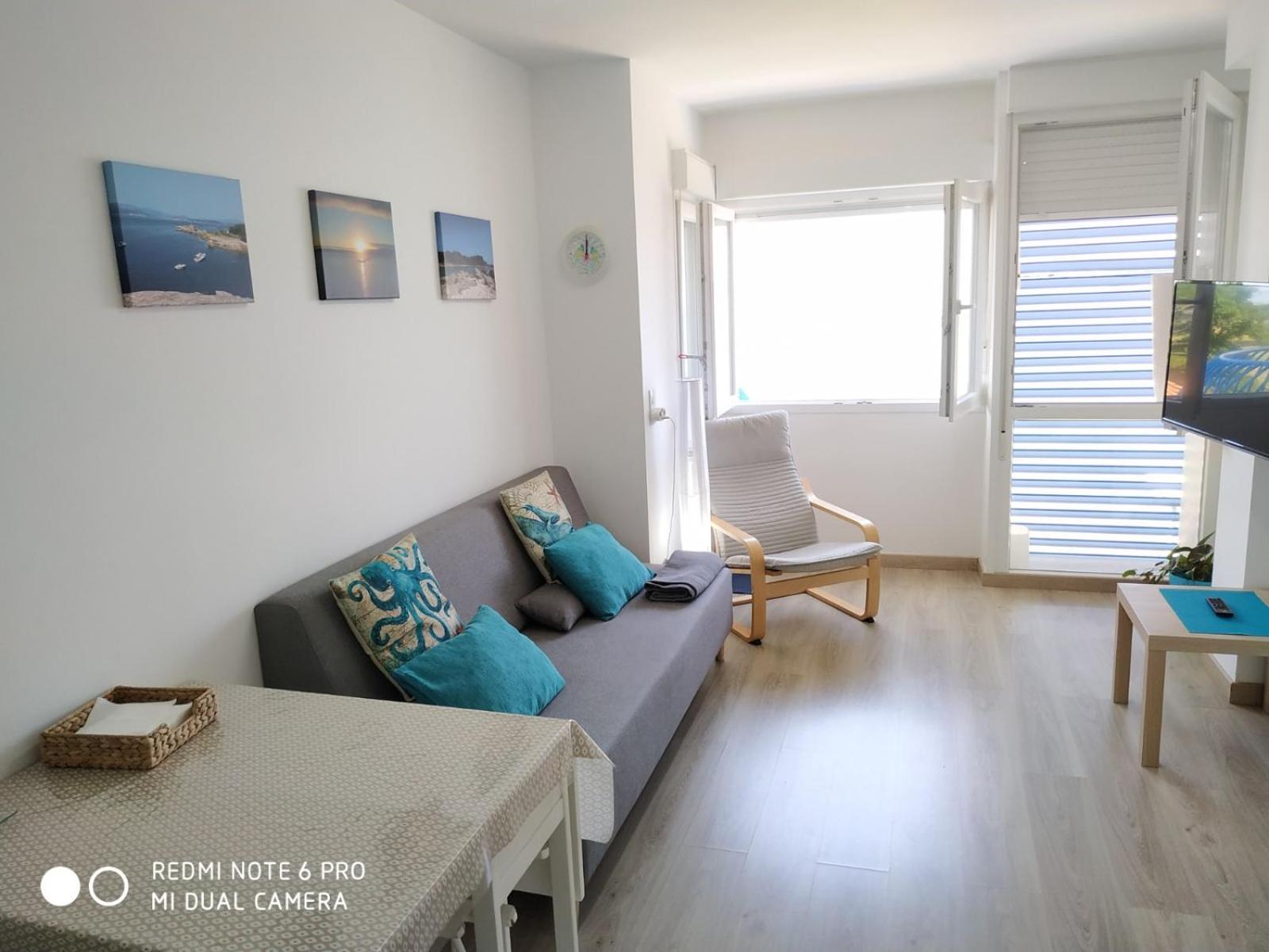 Poniente Appartement Villanueva De Arosa Buitenkant foto